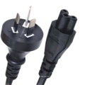 saa threeplug computer power cord plug